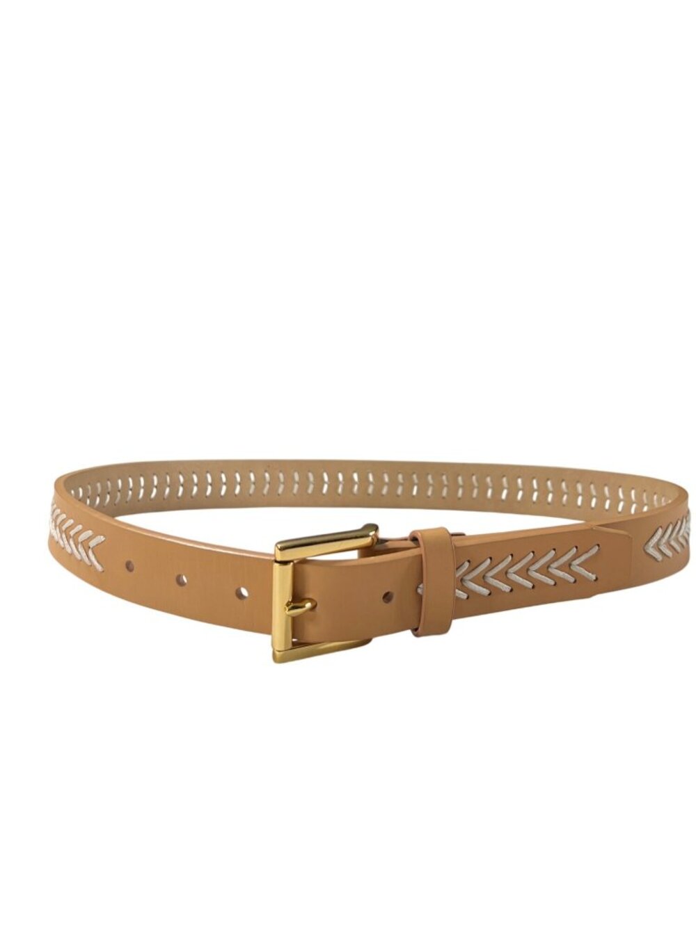 Vince Camuto Womens Leather Belt
